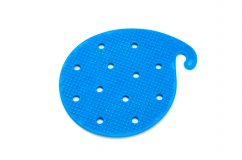 Губка для чистки овощей и фруктов мульти функционал Cleaner blue